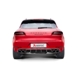 Akrapovic Porsche Macan S (95B) 14-18 Evolution Line i titanium (ECE-godkendt)