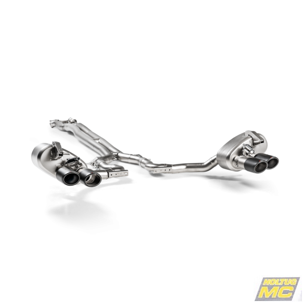 Akrapovic Porsche Panamera GTS/Sport Turismo (971) 19-23 Evolution Line i titanium (ECE godkendt)