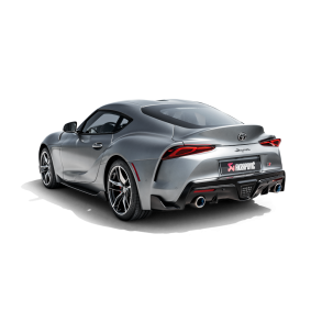 Akrapovic Toyota Supra (A90) 19-26 Slip-On Line i titanium (ECE-godkendt)
