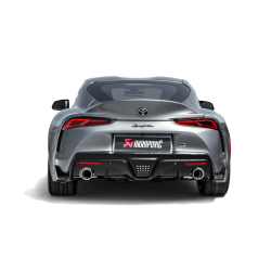 Akrapovic Toyota Supra (A90) 19-26 Slip-On Line i titanium (ECE-godkendt)