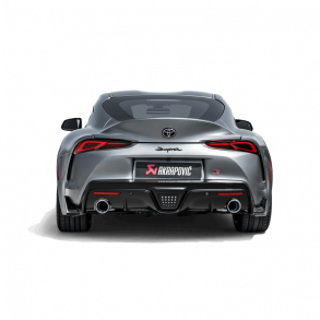 Akrapovic Toyota Supra (A90) 19-23 Slip-On Line (Titanium) ECE-godkendt