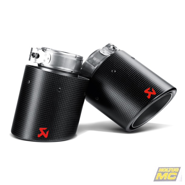Akrapovic Volkswagen Golf (VI) GTI 08-12 Tail pipe s�t i carbon