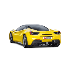 Akrapovic Ferrari 488 GTB/488 Spider 16-19 Slip-On Line (Titanium)