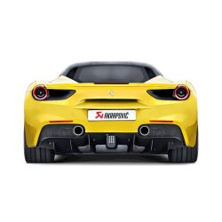 Akrapovic Ferrari 488 GTB/488 Spider 16-19 Slip-On Line (Titanium)