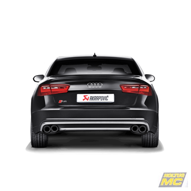 Akrapovic Audi S6 Avant/Limousine (C7)  13-17 Evolution Line (Titanium) ECE godkendt