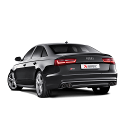 Akrapovic Audi S6 Avant/Limousine (C7)  13-17 Evolution Line (Titanium) ECE godkendt