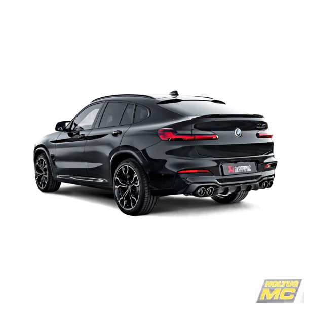 Akrapovic BMW X3M/X3M Competition (F97) OPF/GPF 21-> Slip-on Line (Titanium) ECE-godkendt