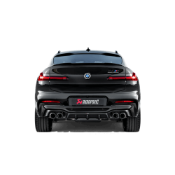 Akrapovic BMW X4M/X4M Competition (F98) OPF/GPF 21-> Slip-on Line (Titanium) ECE-godkendt