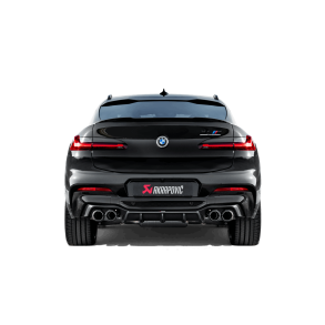 Akrapovic BMW X4M/X4M Competition (F98) OPF/GPF 21-> Slip-on Line (Titanium) ECE-godkendt
