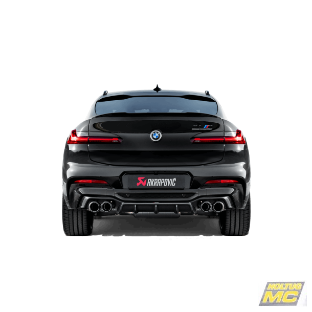 Akrapovic BMW X4M/X4M Competition (F98) OPF/GPF 21-> Slip-on Line (Titanium) ECE-godkendt