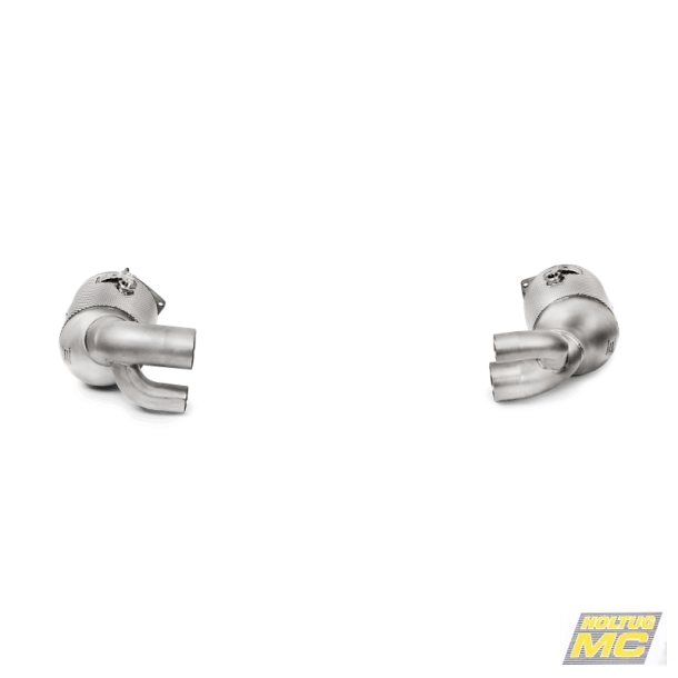 Akrapovic Porsche 911 Carrera S/4/4S/GTS (991.2) 16-19 Link Pipe Set med katalysator (Rustfri)