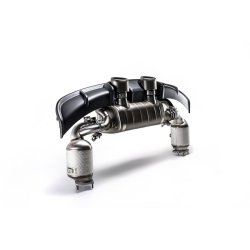 Akrapovic Porsche 911 Carrera S/4/4S/GTS (991.2) 16-19 Link Pipe Set med katalysator (Rustfri)