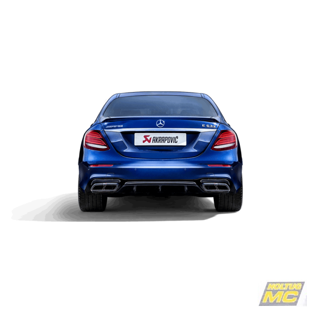 Akrapovic Mercedes-AMG E 63/E 63 S (W213) 17-20 Evolution Link Pipe Set (Titanium) ECE-godkendt