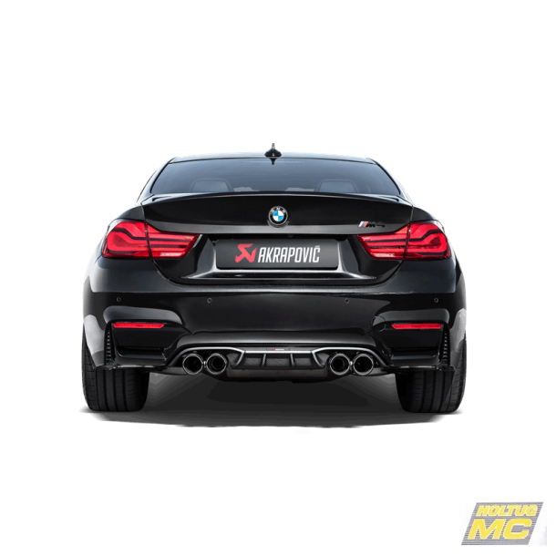 Akrapovic BMW M4 (F82, F83) OPF/GPF 18-20 Slip-On Line Titanium (ECE godkendt)