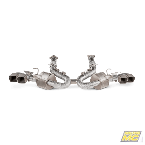 Akrapovic Chevrolet Corvette Stingray (C8)  20-> Slip-on Line i titanium