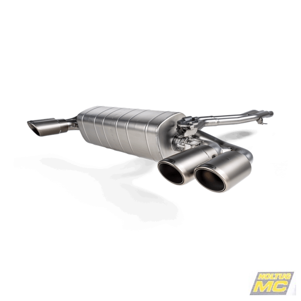 Akrapovic Porsche Cayenne (536) OPF/GPF 19-> Evolution Line (Titanium) ECE-godkendt