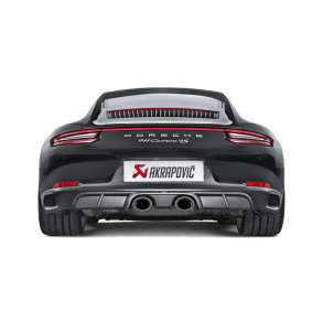 Akrapovic Porsche 911 Carrera S/4/4S/GTS (991.2) 16-19 Slip-On Line (Titanium)