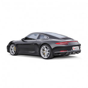 Akrapovic Porsche 911 Carrera S/4/4S/GTS (991.2) 16-19 Slip-On Line (Titanium) - OE Sport
