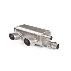 Akrapovic Porsche 911 Carrera S/4/4S/GTS (991.2) 16-19 Slip-On Line (Titanium) - OE Sport