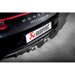 Akrapovic Porsche 911 Carrera S/4/4S/GTS (991.2) 16-19 Slip-On Line (Titanium) - OE Sport