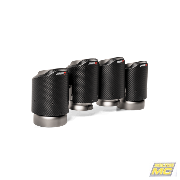 Akrapovic BMW X3M/X3M Competition (F97) OPF/GPF 20-> Tail Pipe Set i carbon