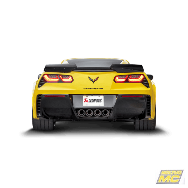 Akrapovic Chevrolet Corvette Stingray (C7) 14-19 Slip-On Line (Titanium)