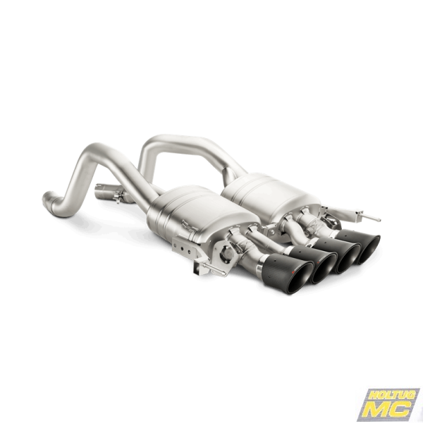Akrapovic Chevrolet Corvette Z06 (C7) 14-19 Slip-On Line (Titanium)
