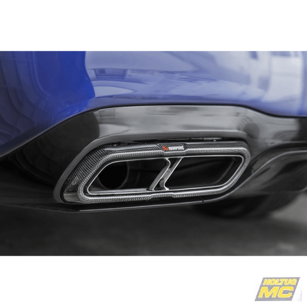 Akrapovic Mercedes-AMG E 63/E 63 S (W213) 17-20 Tail pipe set (Carbon blank) ECE-godkendt