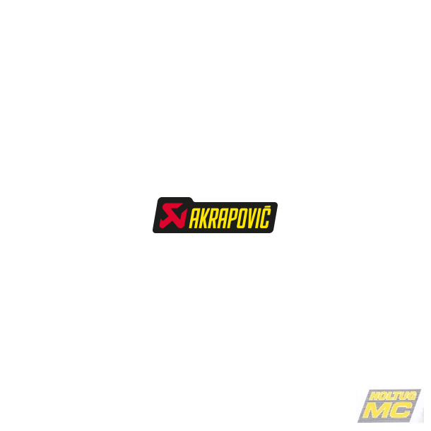Akrapovic lyddmperemblem, varmeresistent (150 X 45mm)	