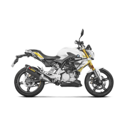 Akrapovic BMW G310R 17-> Racing Line 1/1 hexagonal lyddmper i carbon forrr i rustfri