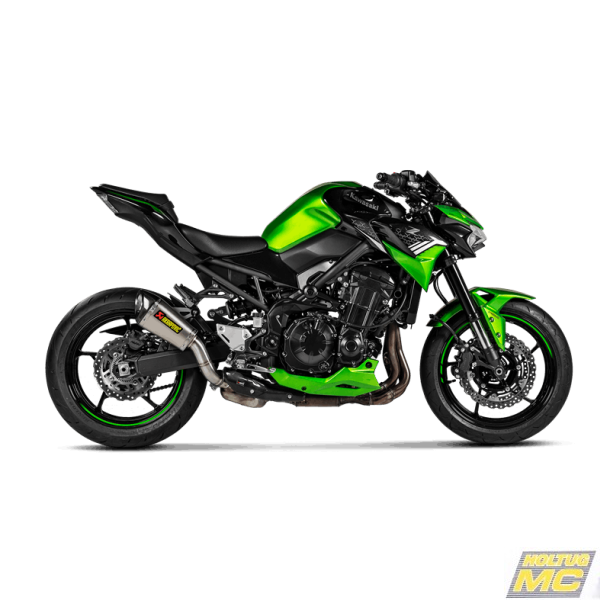 Akrapovic Kawasaki Z900 20-24 Slip-On Line hexagonal lyddmper i titanium