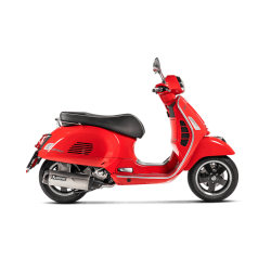 Akrapovic Vespa GTV 300 10-17 Slip-On Line hexagonal lyddmper i rustfri (ECE godkendt)