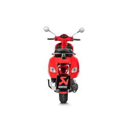 Akrapovic Vespa GTV 300 10-17 Slip-On Line hexagonal lyddmper i rustfri (ECE godkendt)