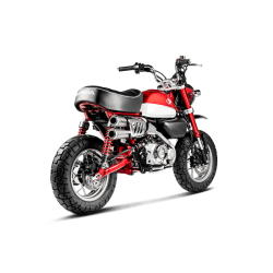 Akrapovic Honda Monkey 19-20 forrr i rustfri, kombineres med Slip-On