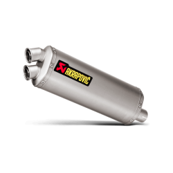 Akrapovic Honda CRF1000L A. T. 16-19 Slip-On Line hexagonal lyddmper i titanium (ECE godkendt)