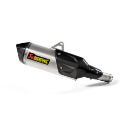 Akrapovic Kawasaki Versys 1000 19-> Slip-On Line hexagonal lyddmper i titanium (ECE godkendt)