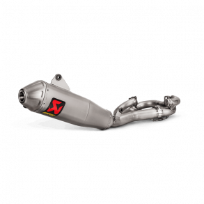 Akrapovic Yamaha YZ450F 20-22 Evolution Line 1/1 hexagonal lyddmper og forrr i titanium
