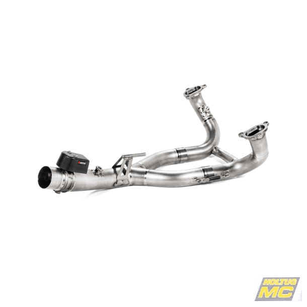 Akrapovic BMW R1250R 19-> forrr 2/1 i rustfri til brug i kombination med slip-on system