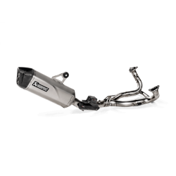Akrapovic BMW R1250GS 19-> forrr 2/1 i rustfri til brug i kombination med slip-on system