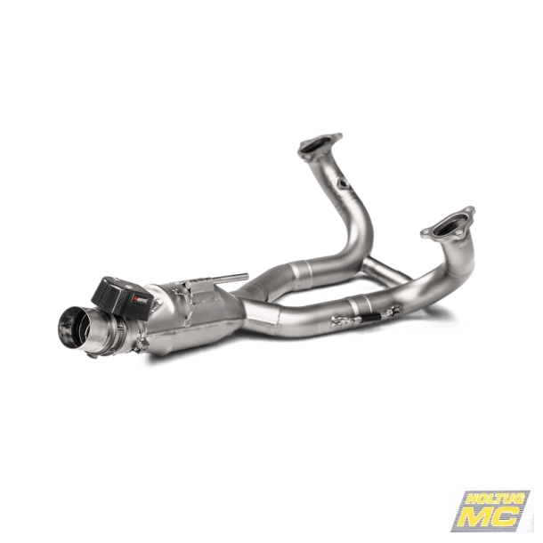 Akrapovic BMW R1250R 19-> forrr 2/1 titanium kombineres med slip-on system (ECE godkendt)