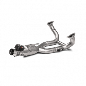Akrapovic BMW R1250GS Adv. 19-> forrr 2/1 titanium kombineres med slip-on system (ECE godkendt)