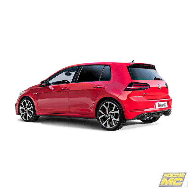 Akrapovic VW Golf (VII) GTI FL Performance (180 kW) 17-19 Slip-On Line (Titanium)