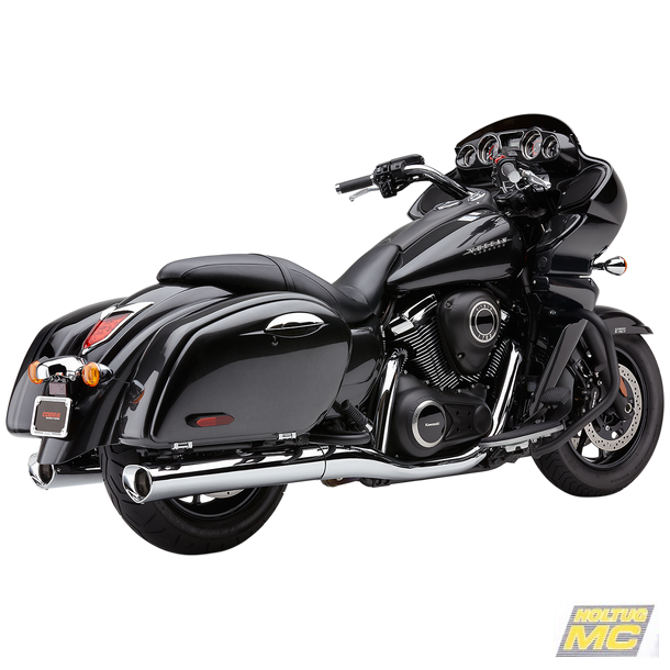 Cobra/usa Kawasaki VN1700 09-22, slip-on Tri-Flo
