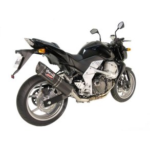 Devil Kawasaki Z750 07-11, slip-on med Master oval lydd�mper i carbon (E-m�rket)