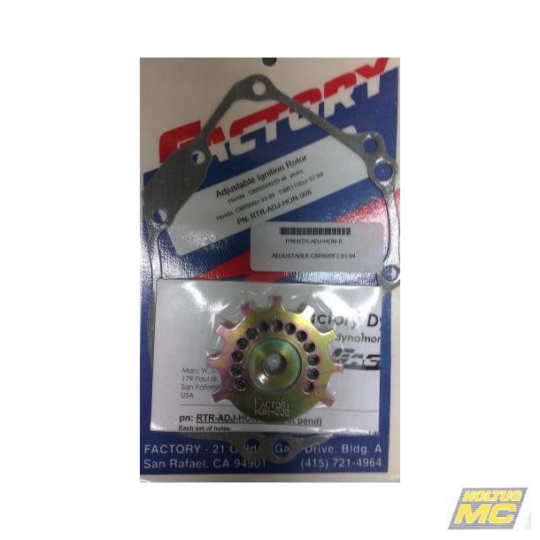 Factory Pro Honda CBR1100XX 97-98, justerbar tndings advancer (-7 til +7 grader)
