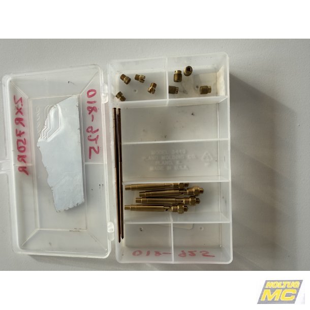 Factory Pro Kawasaki ZXR750RR/ZX-7RR 91-00 jet-kit Keihin FCR39 Flat Slide Downdraft karburatorer