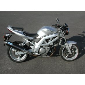 MIG Suzuki SV650 2003->, slip-on med oval lydd�mper i carbon