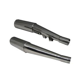 Motad Kawasaki GPZ900R 85-> slip-on system med to lydd�mpere i rustfrit st�l/sort