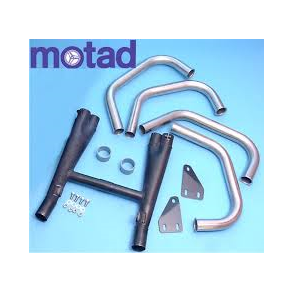 Motad Kawasaki GPZ900R 85-> 4/2 forr�rss�t i rustfrit st�l.