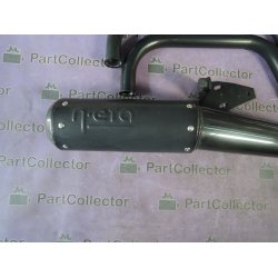 Motad Yamaha FJ1200 88-89, slip-on med to lyddmpere i rustfri/sort